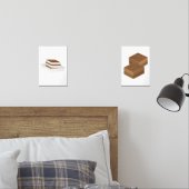 Tiramisu and Brownies Muurkunst Sets (Slaapkamer)