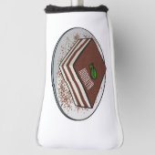 Tiramisu cake cartoon afbeelding golfheadcover (Draai 90)