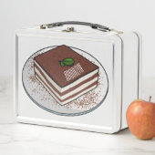 Tiramisu cake cartoon illustratie  (In situ)