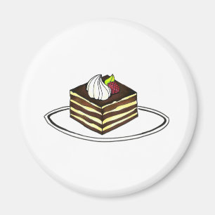 Tiramisu Chocolate: Italiaans bankdessert Magnet