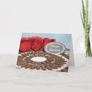 Tiramisu: Happy Birthday-kaart Kaart