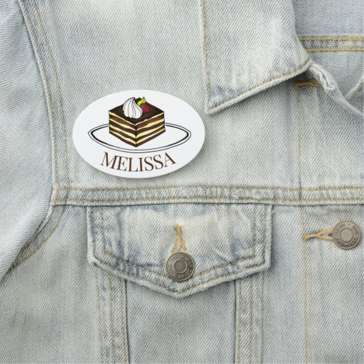 Tiramisu Italiaanse Espresso Cake Dessert Bakery Naamplaatje (In situ)