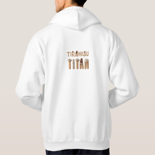 Tiramisu Titan Hoodie (Achterkant)