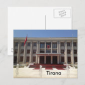 Tirana Briefkaart (Voorkant / Achterkant)
