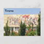 Tirana Briefkaart (Voorkant)