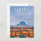 Tirana, de levendige hoofdstad van Albanië Briefkaart (Voorkant / Achterkant)