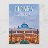 Tirana, de levendige hoofdstad van Albanië Briefkaart (Voorkant)