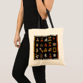 Tirana MahJong Club Tote Bag (Voorkant (product))