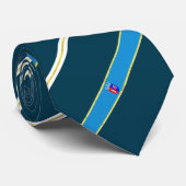 Tirana strepen vlag stropdas (Opgerold)