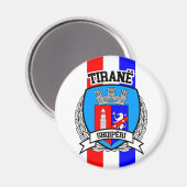 Tiranë Magneet (Voorkant / Achterkant)