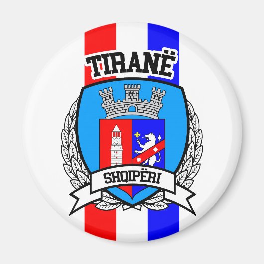 Tiranë Magneet (Voorkant)