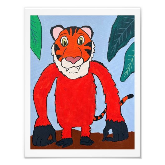 Tirangutan Afdruk  (Voorkant)