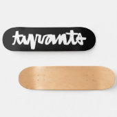 tirannieke brok persoonlijk skateboard (Horizontaal)
