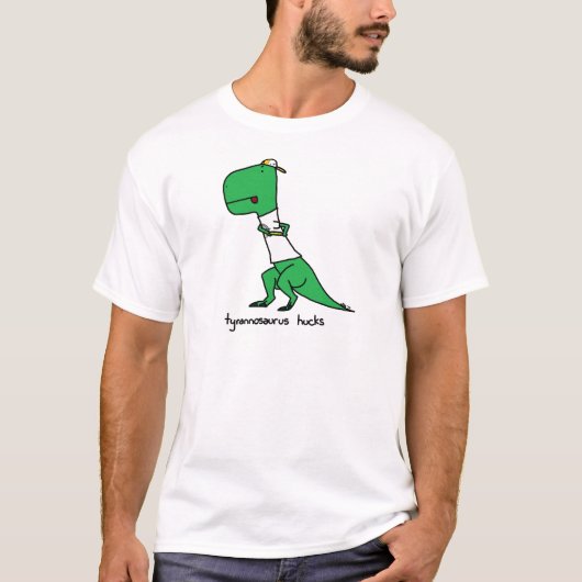 tirannosaurus hucks t-shirt (Voorkant)
