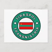 Tiraspol Transnistria Briefkaart (Voorkant)