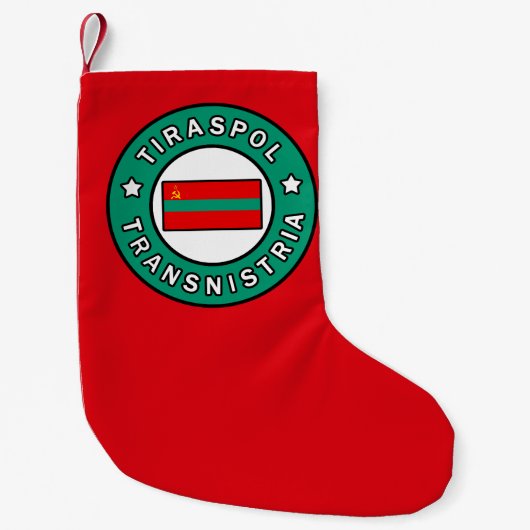 Tiraspol Transnistria Kleine Kerstsok (Voorkant)