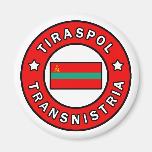 Tiraspol Transnistria Magneet (Voorkant)