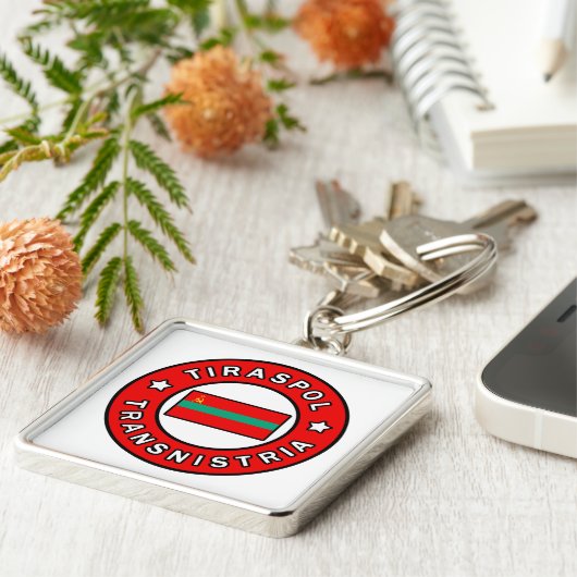 Tiraspol Transnistria Sleutelhanger (Zijkant)