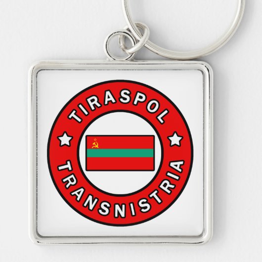 Tiraspol Transnistria Sleutelhanger (Voorkant)