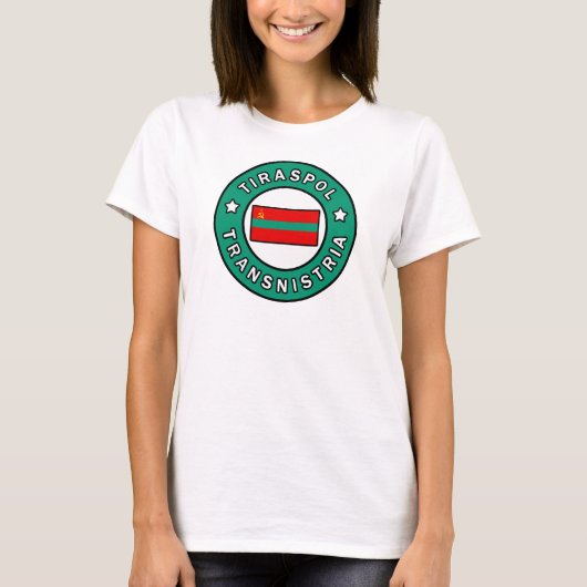 Tiraspol Transnistria T-shirt (Voorkant)