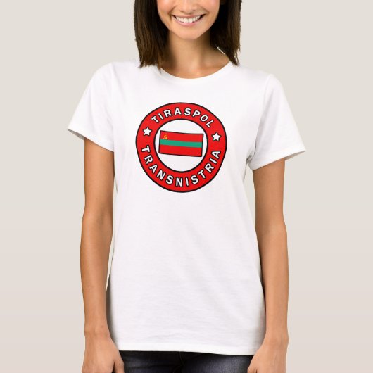 Tiraspol Transnistria T-shirt (Voorkant)