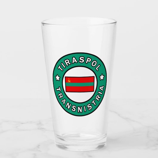 Tiraspol Transnistrië Glas (Voorkant)