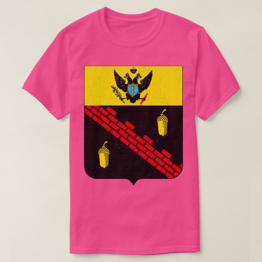 Tiraspol Transnistrië  stijl embleem T-shirt (Design voorkant)