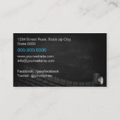 Tire / Auto Repair Visitekaartje (Achterkant)