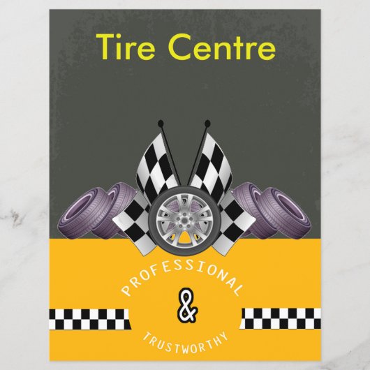 Tire Centre Flyer (Voorkant)