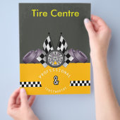 Tire Centre Flyer (Hand)
