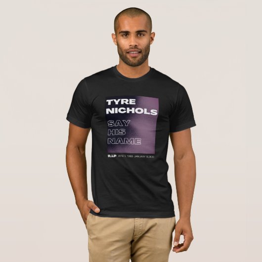 Tire Nichols T-Shirt (Voorkant volledig)
