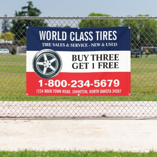 Tire Professionals Verkoop & Service Banner | Aang (Insitu)