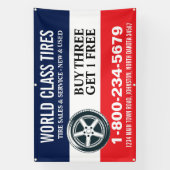 Tire Professionals Verkoop & Service Banner | Aang (Verticaal)