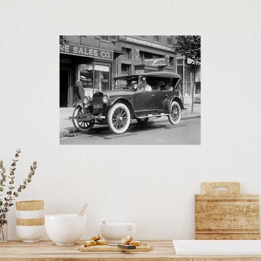 Tire Puncture Test, 1922 Poster (Keuken)