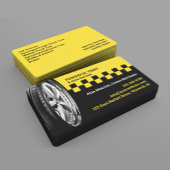 Tire Service Business Card Template Visitekaartje