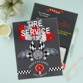 Tire Services Flyer (Voorkant /achterkant)