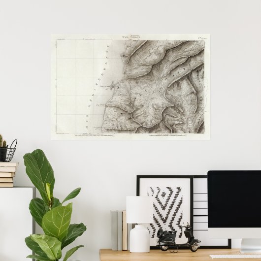 Tire, Sidon, Israël Poster (Thuiskantoor)