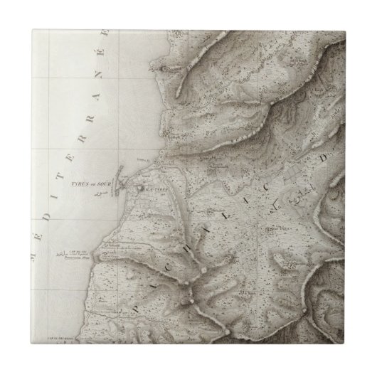 Tire, Sidon, Israël Tegeltje (Voorkant)