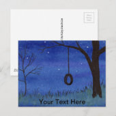 Tire Swing Briefkaart (Voorkant / Achterkant)