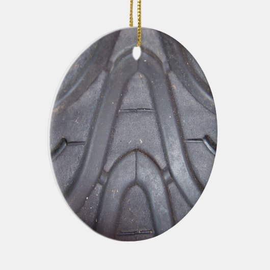 Tire Tread Keramisch Ornament (Rechts)