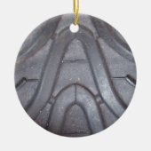 Tire Tread Keramisch Ornament (Voorkant)