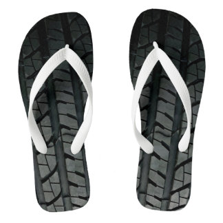 Tire Tread Teenslippers