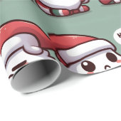 Tired Clauses in (Green) Cadeaupapier (Rol Hoek)