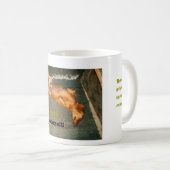 Tired Dachshund Koffiemok (Voorkant rechts)