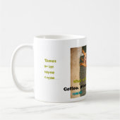 Tired Dachshund Koffiemok (Links)