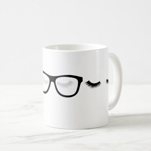 Tired Eyes Koffiemok (Voorkant rechts)