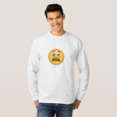 Tired Face Emoji T-shirt (Voorkant volledig)