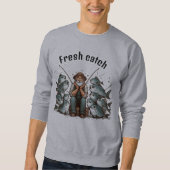 Tired Fisherman Sweatshirt (Voorkant)