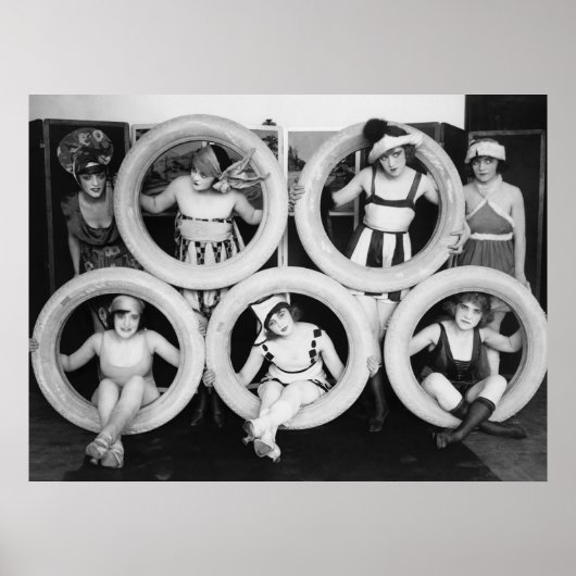 Tired Girls: jaren '20 Poster (Voorkant)