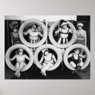 Tired Girls: jaren twintig Poster